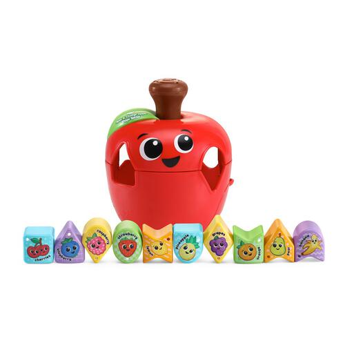 LeapFrog Spin & Change Apple Shape Sorter