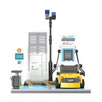 CaDA Shell Charging Station Brick Building Mechanical Master