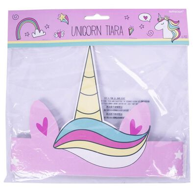 Unicorn Tiara 6 Pack