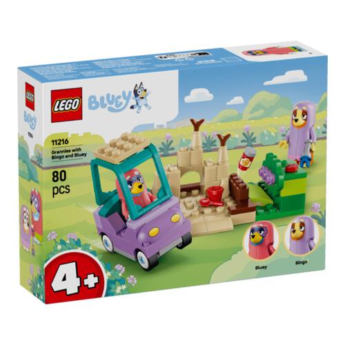 LEGO Bluey Grannies With Bingo And Bluey 11216
