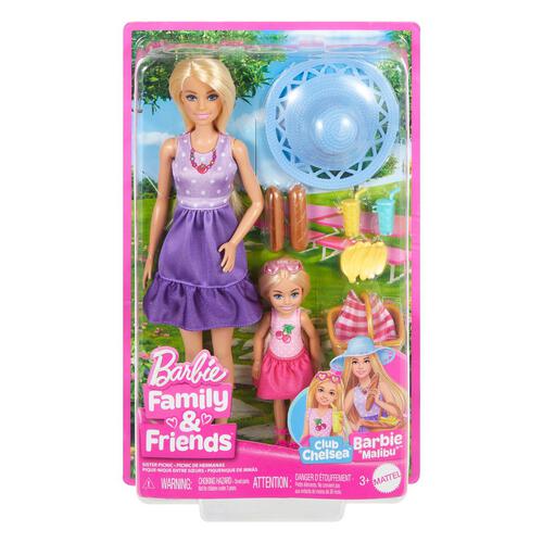 Barbie Family Barbie Malibu & Chelsea Core Outfit
