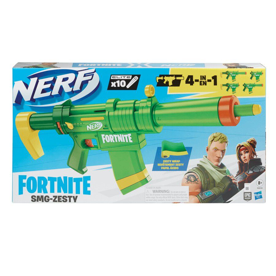 NERF Fortnite SMG-Zesty Elite Dart 