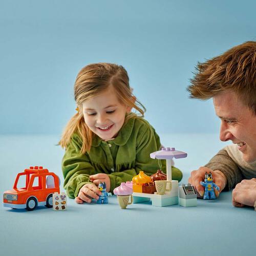LEGO Duplo Bluey Ice Cream Trip with Bluey 10458