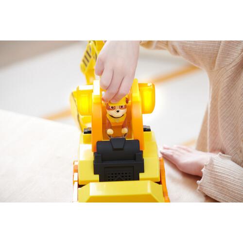 Paw Patrol Rubble & Crew Bark Yard Deluxe Bulldozer Vehicle