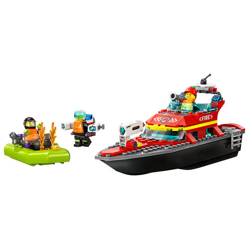 LEGO City Fire Rescue Boat 60373