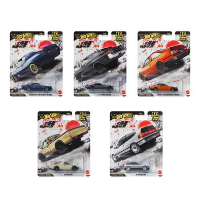 Hot Wheels FPY86 Car Culture Dash P Set of 10 (Japan Historics)