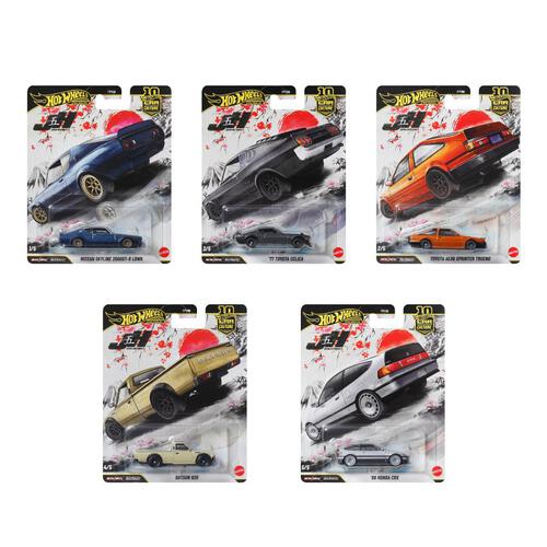 Hot Wheels FPY86 Car Culture Dash P Set of 10 (Japan Historics)
