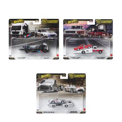 Hot Wheels FLF56 Team Transport (Dash K) Set of 4 