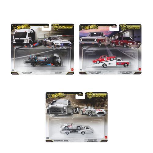 Hot Wheels FLF56 Team Transport (Dash K) Set of 4 