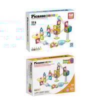 Picasso Tiles 60pcs Marble Run Travel Size