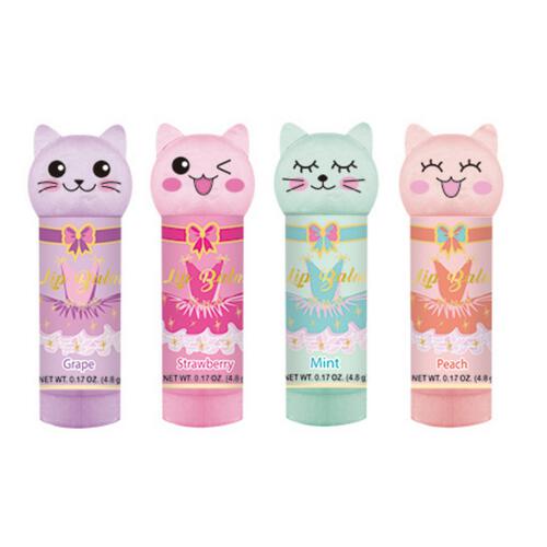 Hot Focus Critter Lip Balm Rainbow Beauties Set
