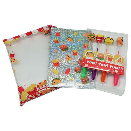 Hot Focus Gel Pentastic Stationery Writing Fun Set - Assorted