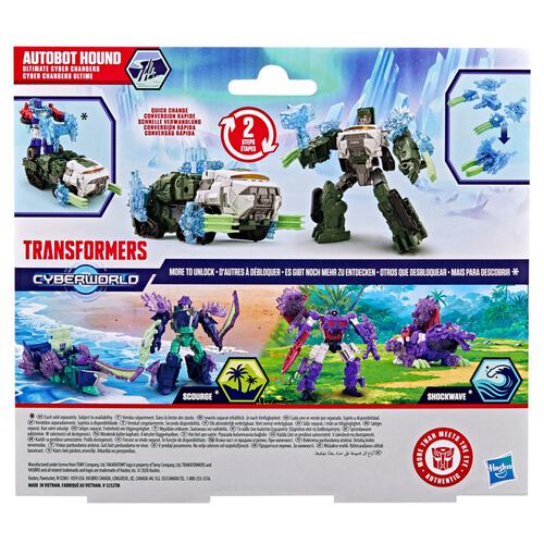 Transformers Cyberworld Ultimate Cyber Changers - Assorted (1 Pc)