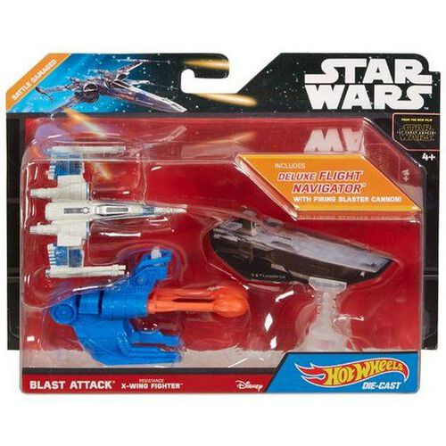 Hot Wheels Star Wars Blst Attack Starship - Assorted