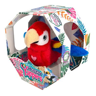 Happy Nappers Yappers Red Parrot
