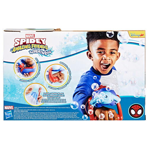 Marvel Spidey and His Amazing Friends Water-Webs Bubble Slinger