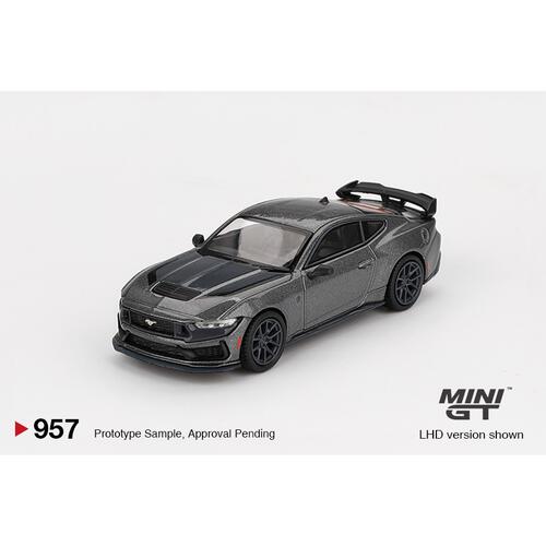 Mini GT Ford Mustang Dark Horse 2024 Carbonized Gray