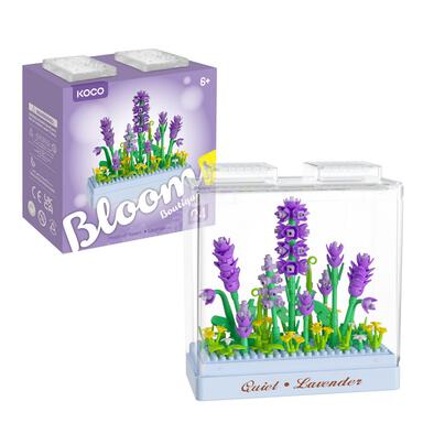 KOCO Preserved Fresh Flower Lavender With Case