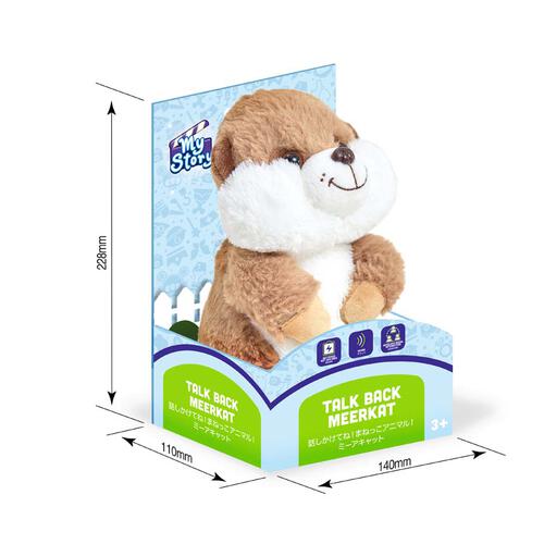  My Story My Furry Fantasy Talk Back Meerkat Soft Toy