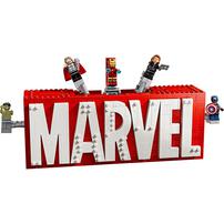 LEGO Marvel MARVEL Logo & Minifigures 76313