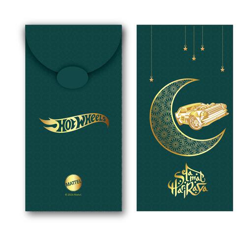 GWP 2026 MATTEL RAYA GREEN PACKET (PACK OF 5)