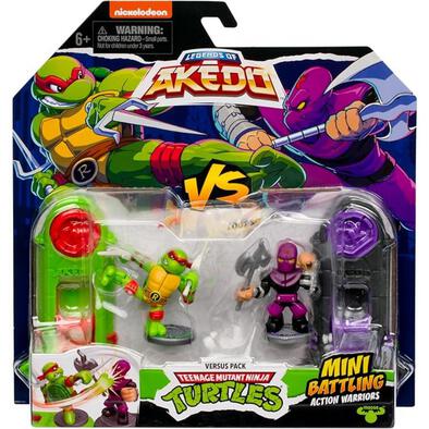 Akedo Teenage Muntant Ninja Turtles S3 Versus 2 Pack - Assorted
