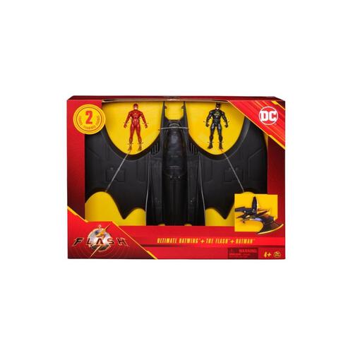 DC Flash 4" Batwing with Flash + Batman