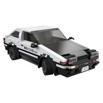 CaDA Initial D Takumi Fujiwara Toyota AE86 Trueno Brick DIY Brick R/C+APP Control 1:20 Scale RC Vehicles Set