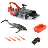 Matchbox Jurassic World Mosasaurus Essex Ship