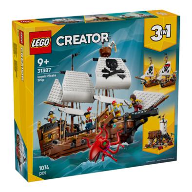LEGO Creator 3 in 1 Iconic Pirate Ship 31387