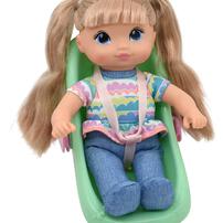 New Adventures Little Darlings Little Sweeties Car Seat-Carrier 10-Inch Doll