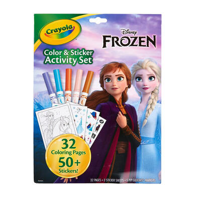 Crayola Color & Sticker Book Frozen