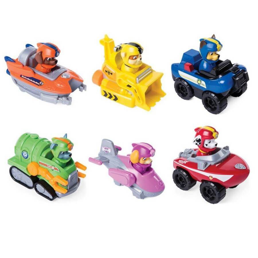 paw patrol sea patrol vehicles