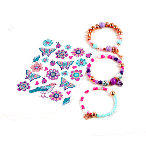 Make It Real Bedazzled! Charm Bracelets - Blooming Creativity