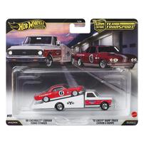 Hot Wheels FLF56 Team Transport (Dash K) Set of 4 