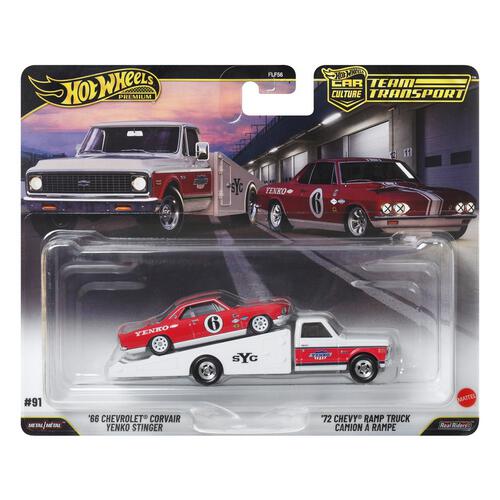 Hot Wheels FLF56 Team Transport (Dash K) Set of 4 