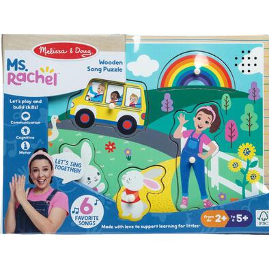 Ms Rachel Wooden Song Puzzle