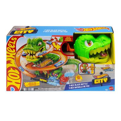 Hot Wheels City Trex Fire Station