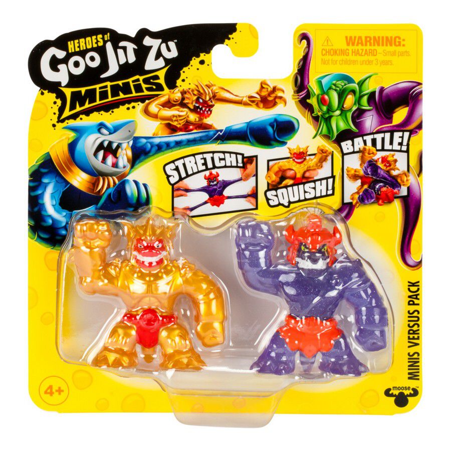 Goo Jit Zu S11 Minis Versus Pack - Assorted | Toys