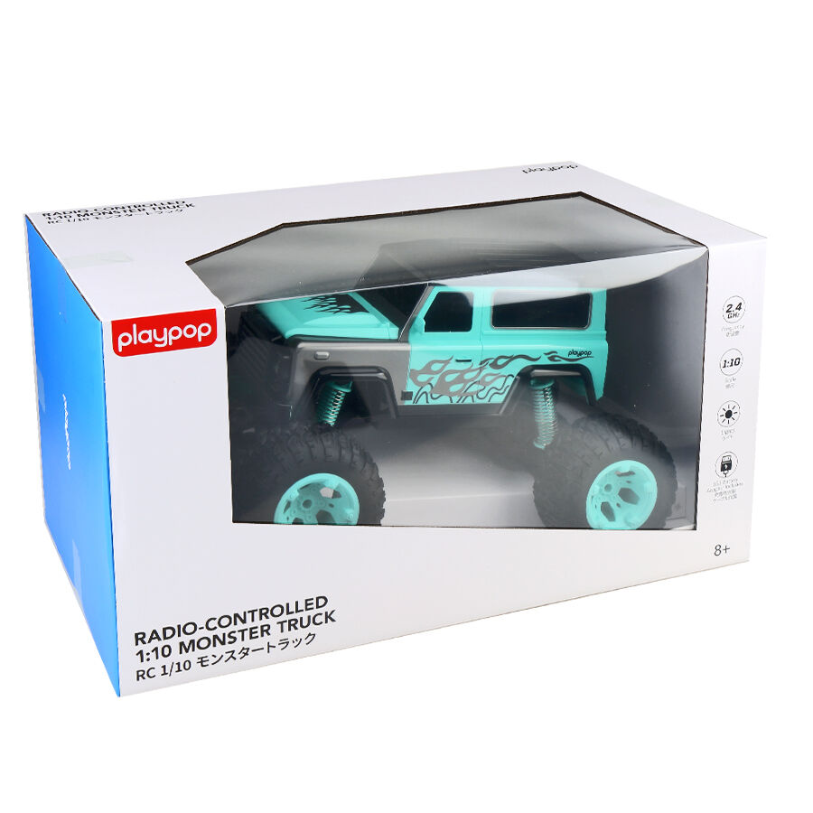 playpop Radio-Controlled 1:10 Monster Truck | Toys