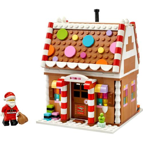 LEGO Festive Gingerbread House Christmas Toy For Kids 40809