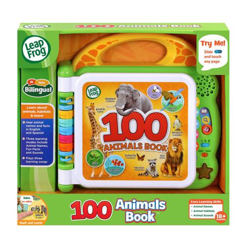Leapfrog 100 Animal Book English & Spanish