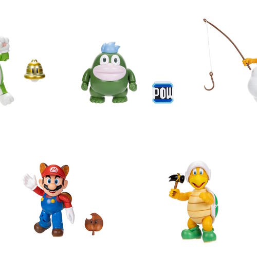 Super Mario 4-inch Action Figure - Assorted