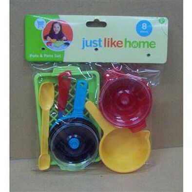 Just Like Home 8Pc Pots and Pans Set