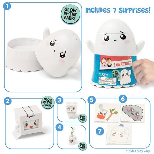 LankyBox Mystery Ghosty Glow Pack