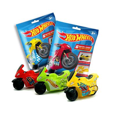 Hot Wheels Racing Bike & Ramp - Assorted