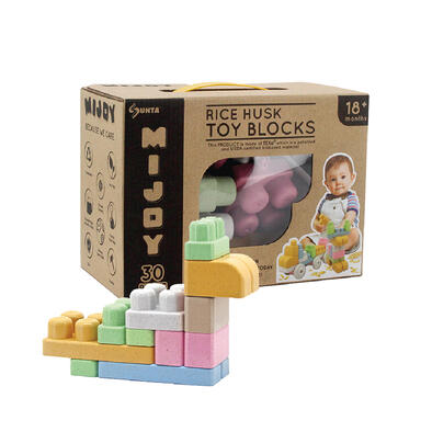 Mijoy - Rice Husk Toy Blocks (30 Pieces)