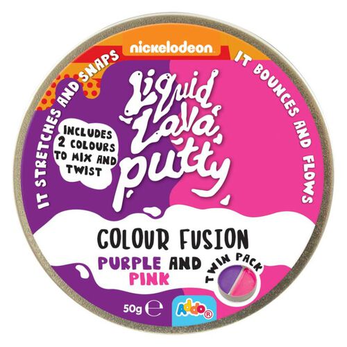 Nickelodeon Liquid Lava Putty Colour Fusion - Assorted