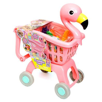 Zoo Troop Flamingo Shopping Cart