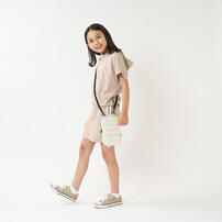 playpop Puffar&eacute; x playpop Inflatable Fashion Pouch - Pearl White